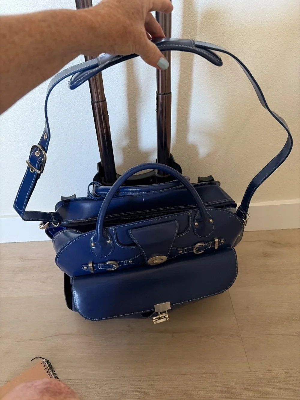McLain Granville rolling briefcase